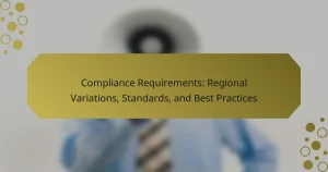 Compliance Requirements: Regional Variations, Standards, and Best Practices