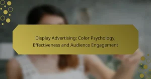 Display Advertising: Color Psychology, Effectiveness and Audience Engagement